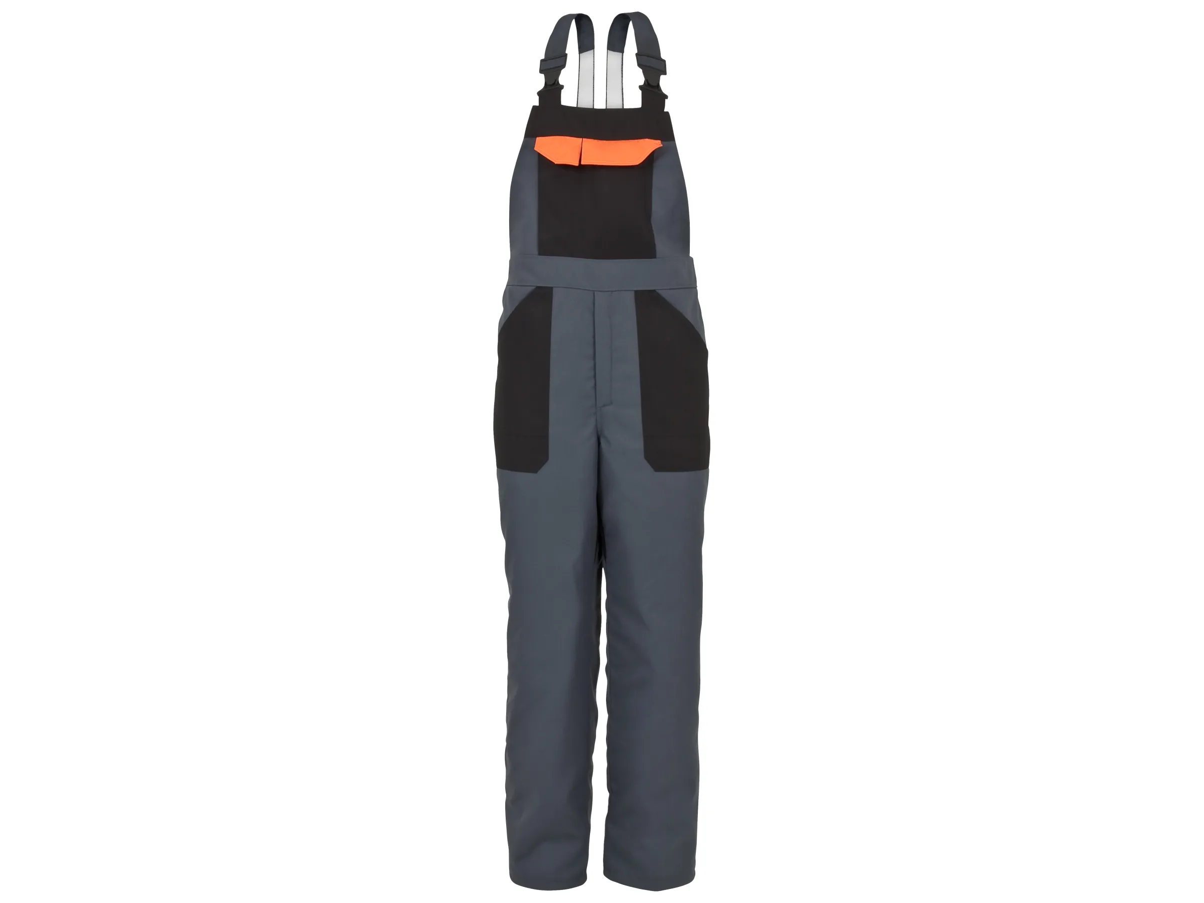 Safety&More Schnittschutz-Latzhose EVO Anthrazit