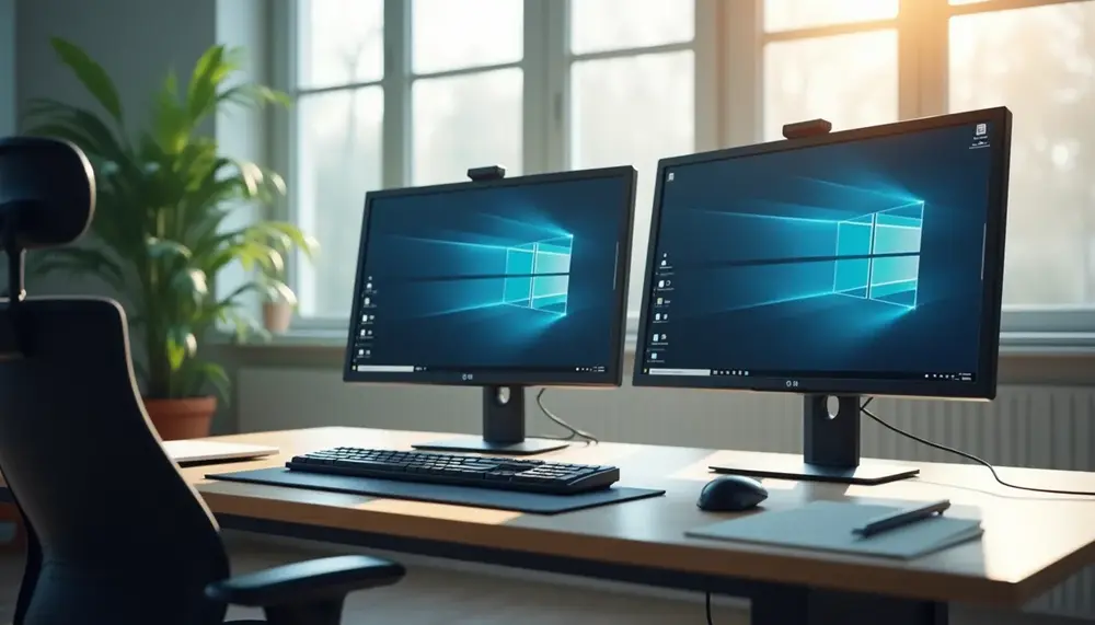 Arbeitssicherheit bei zwei Bildschirmen – Tipps für ergonomisches Arbeiten