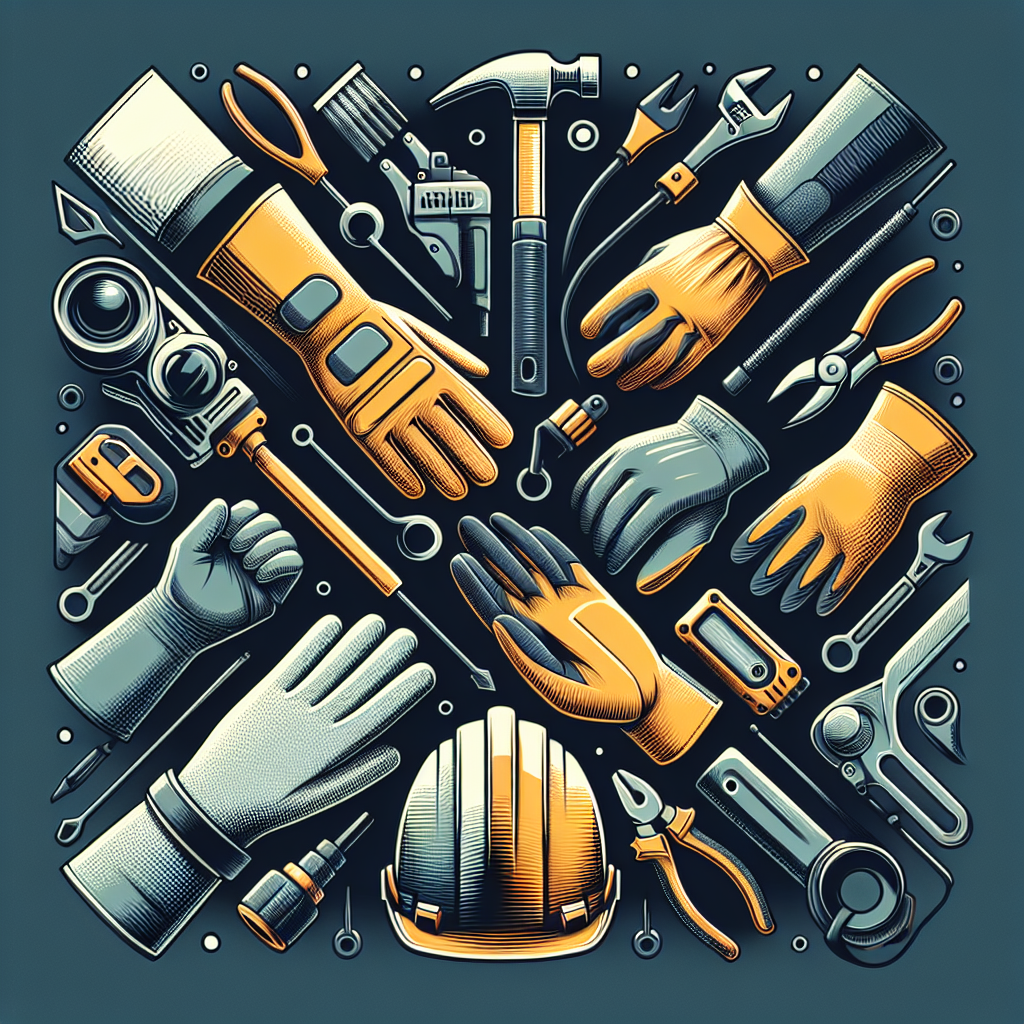 Handschuhe und Armsschutz