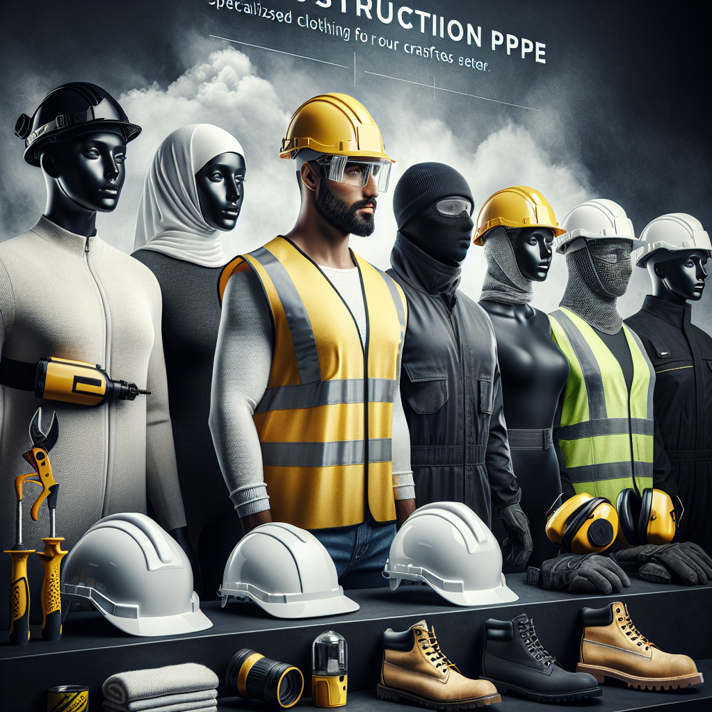 Schutzbekleidung für Bauwesen