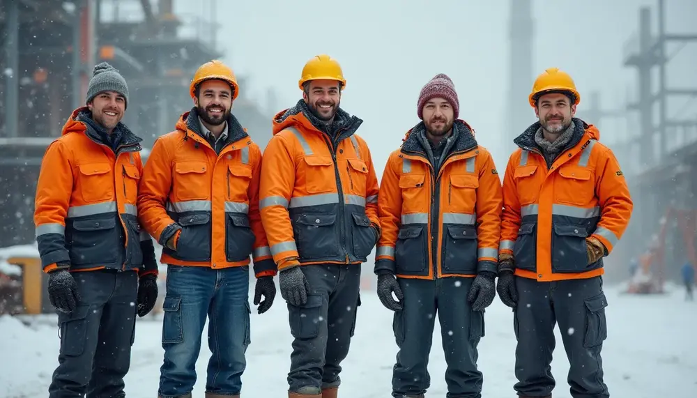 Die ideale Arbeitsschutzkleidung im Winter: Schutz vor Kälte und Gefahren
